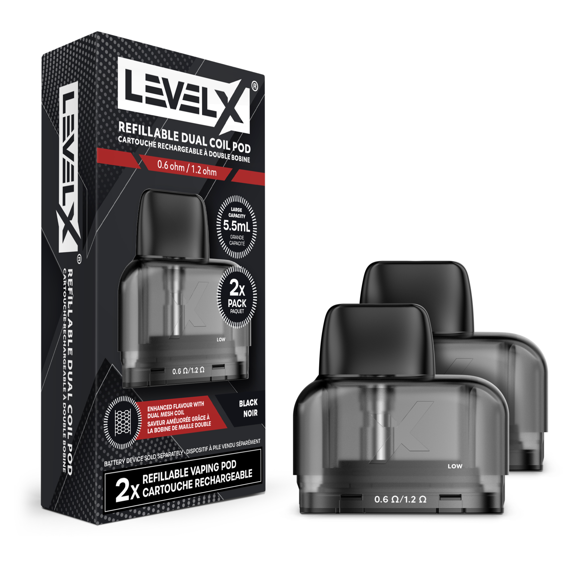 LevelX-Replacement-Pod_NOV2024-RENDER-FAM_5.5mg